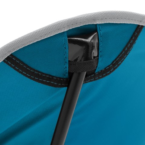 NC3320 Krzesło składane ultralight NILS CAMP niebieskie outdoor