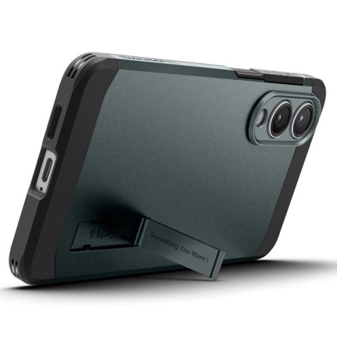 Spigen Tough Armor MagSafe - Etui do Samsung Galaxy S25 Edge (Abyss Green) Spigen Tough Armor MagSafe - Etui do Samsung Galaxy S25 Edge (Abyss Green)