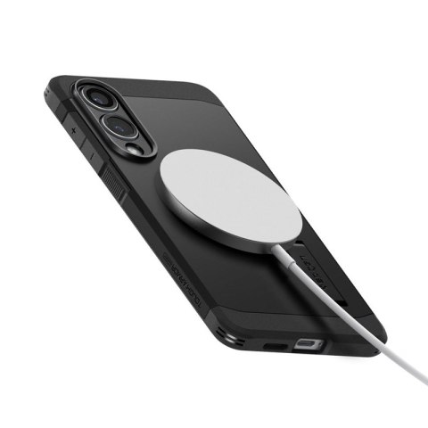 Spigen Tough Armor MagSafe - Etui do Samsung Galaxy S25 Edge (Black) Spigen Tough Armor MagSafe - Etui do Samsung Galaxy S25 Edge (Black)