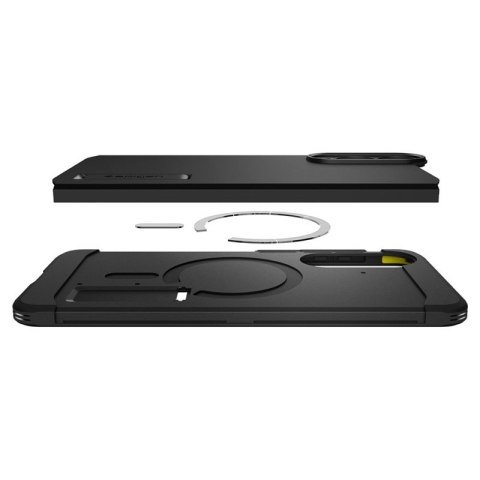 Spigen Tough Armor MagSafe - Etui do Samsung Galaxy S25 Edge (Black) Spigen Tough Armor MagSafe - Etui do Samsung Galaxy S25 Edge (Black)