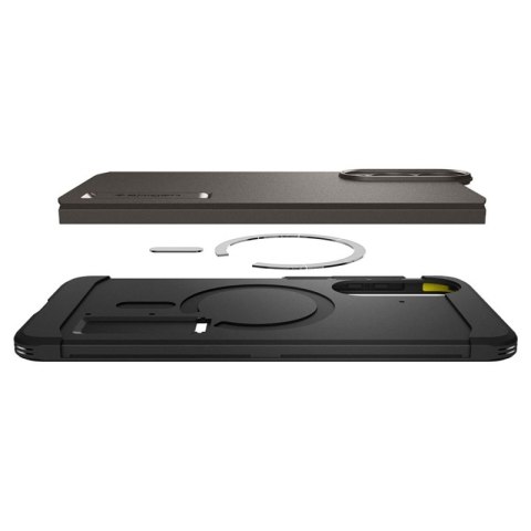 Spigen Tough Armor MagSafe - Etui do Samsung Galaxy S25 Edge (Gunmetal) Spigen Tough Armor MagSafe - Etui do Samsung Galaxy S25 Edge (Gunmetal)