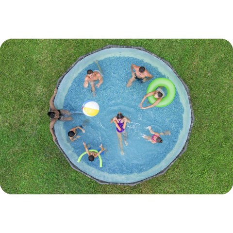 Basen ogrodowy stelażowy 427 x 107 cm 11w1 Bestway 5614Z Basen ogrodowy stelażowy 427 x 107 cm 11w1 Bestway 5614Z