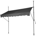 MARKIZA OGRODOWA NA TARAS BALKO REGULOWANA 250X120CM