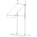 MARKIZA OGRODOWA NA TARAS BALKO REGULOWANA 250X120CM