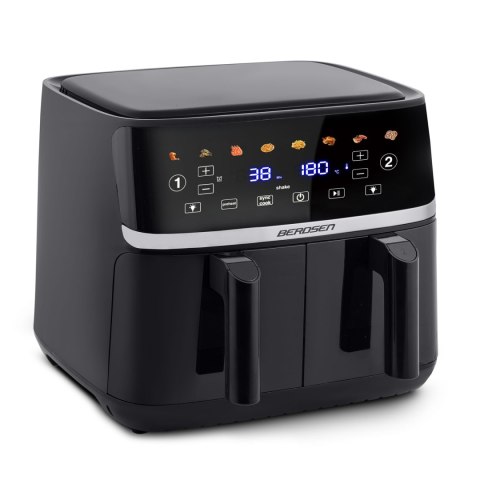 Duża frytkownica beztłuszczowa Air fryer Berdsen BD-657 czarna Duża frytkownica beztłuszczowa Air fryer Berdsen BD-657 czarna