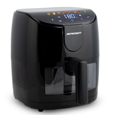 Frytkownica beztłuszczowa Air fryer Berdsen BD-658 czarna Frytkownica beztłuszczowa Air fryer Berdsen BD-658 czarna