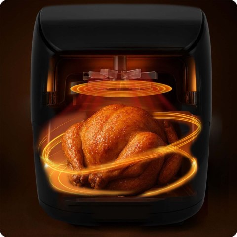Frytkownica beztłuszczowa Air fryer Berdsen BD-658 czarna Frytkownica beztłuszczowa Air fryer Berdsen BD-658 czarna