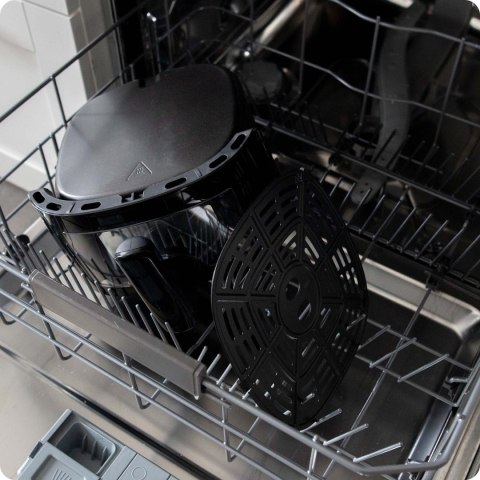 Frytkownica beztłuszczowa Air fryer Berdsen BD-658 czarna Frytkownica beztłuszczowa Air fryer Berdsen BD-658 czarna