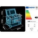 Lodówka kompresorowa turystyczna Icemax 400 Berdsen 40 litry - czarno-szara
