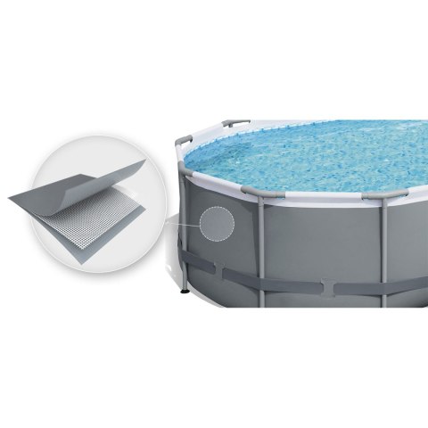 Basen ogrodowy stelażowy 488 x 305 x 107 cm 12w1 Bestway 56448