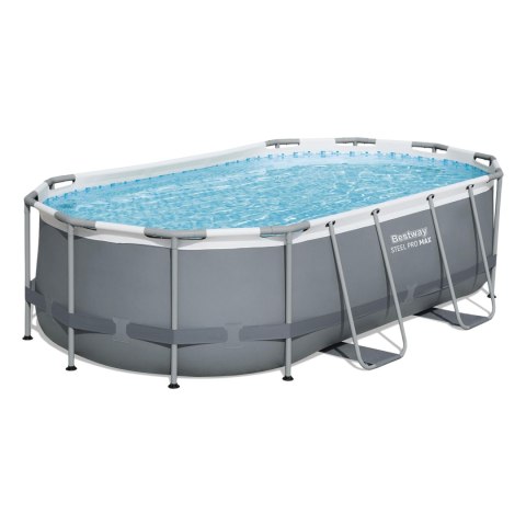 Basen stelażowy ogrodowy 427 x 250 x 100 cm 11w1 Bestway 56620