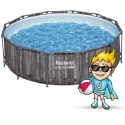 Basen ogrodowy stelażowy 366 x 100 cm 18w1 Bestway 5614X