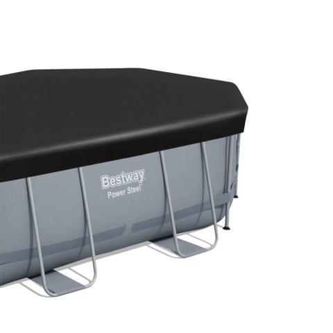 Basen ogrodowy stelażowy 488 x 305 x 107 cm 18w1 Bestway 56448