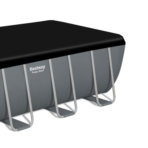 Basen ogrodowy stelażowy 488x244x122 cm 18w1 Bestway 56671N
