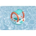 Dmuchany ponton dla dzieci pontonik z daszkiem do pływania Bestway