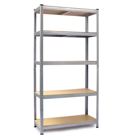 Regał metalowy 180x90x30 cm Humberg 4843 ocynk MDF 875 kg Regał metalowy 180x90x30 cm Humberg 4843 ocynk MDF 875 kg