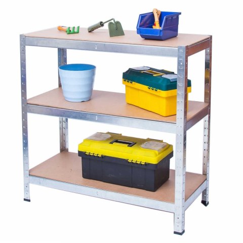 Regał metalowy 180x90x30 cm Humberg 4843 ocynk MDF 875 kg Regał metalowy 180x90x30 cm Humberg 4843 ocynk MDF 875 kg