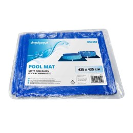 Uniwersalna mata folia plandeka pod basen ogrodowy 435 x 435 cm DM-503