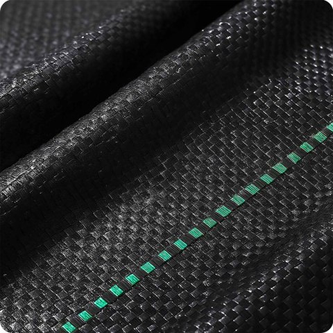 Agrotkanina ogrodowa 1,6 m x 100 m 90 g/m2 + 100 szpilek Plonos - czarna Agrotkanina ogrodowa 1,6 m x 100 m 90 g/m2 + 100 szpilek Plonos - czarna