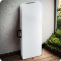 Ławka cateringowa ogrodowa składana 180 cm Plonos biała