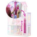 Domek dla lalek XXL Ricokids 3 piętra + mebelki winda LED