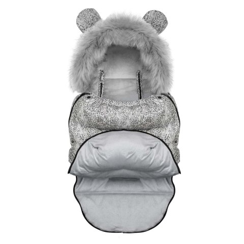 Śpiworek do wózka Elmi Ricokids biały 4w1 zimowy sanki gondola Śpiworek do wózka Elmi Ricokids biały 4w1 zimowy sanki gondola