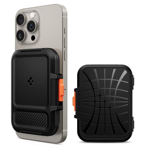 Spigen Lock Fit MagSafe - Portfel magnetyczny (Black) Spigen Lock Fit MagSafe - Portfel magnetyczny (Black)