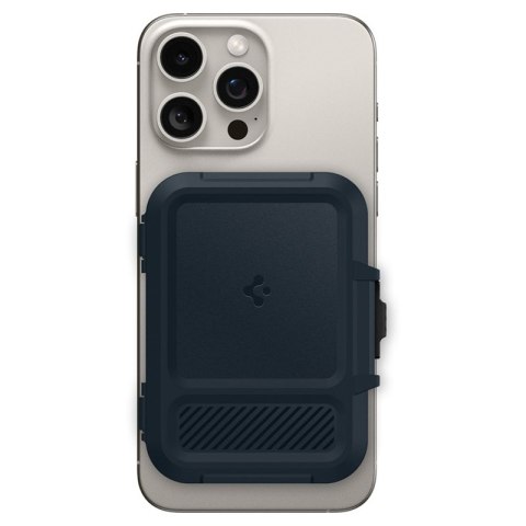 Spigen Lock Fit MagSafe - Portfel magnetyczny (Metal Slate) Spigen Lock Fit MagSafe - Portfel magnetyczny (Metal Slate)