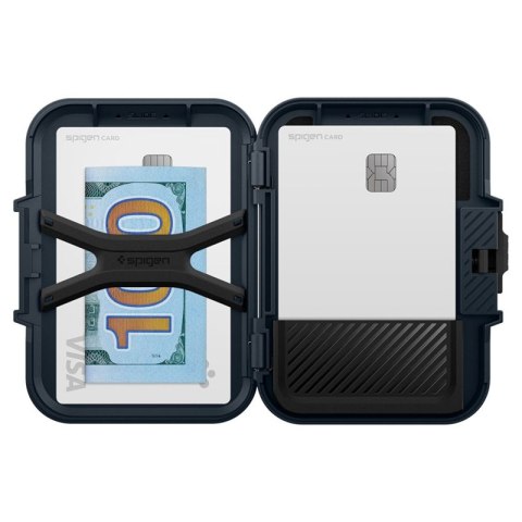 Spigen Lock Fit MagSafe - Portfel magnetyczny (Metal Slate) Spigen Lock Fit MagSafe - Portfel magnetyczny (Metal Slate)