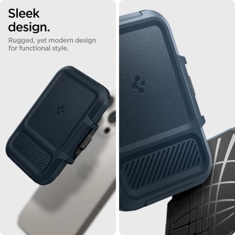 Spigen Lock Fit MagSafe - Portfel magnetyczny (Metal Slate) Spigen Lock Fit MagSafe - Portfel magnetyczny (Metal Slate)