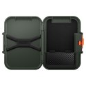 Spigen Lock Fit MagSafe - Portfel magnetyczny (Military Green)