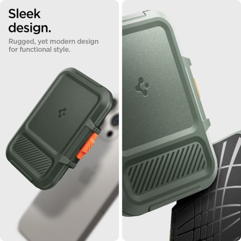 Spigen Lock Fit MagSafe - Portfel magnetyczny (Military Green) Spigen Lock Fit MagSafe - Portfel magnetyczny (Military Green)