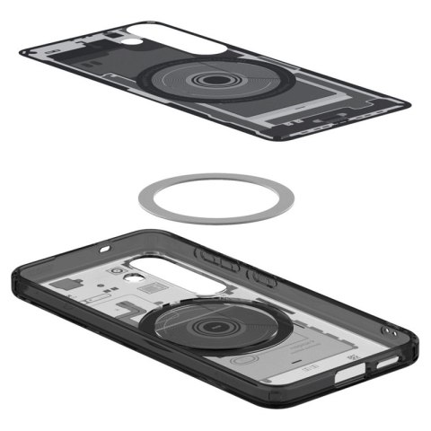 Spigen Ultra Hybrid Mag MagSafe - Etui do Samsung Galaxy S25 (Zero One Black) Spigen Ultra Hybrid Mag MagSafe - Etui do Samsung Galaxy S25 (Zero One Black)