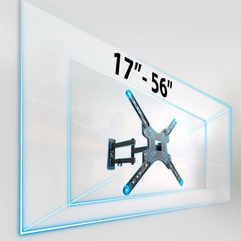 Uchwyt do telewizora 17-56 cali Humberg 30 kg
