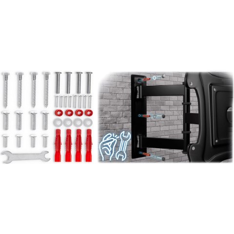 Uchwyt do telewizora 17-56 cali Humberg 35 kg