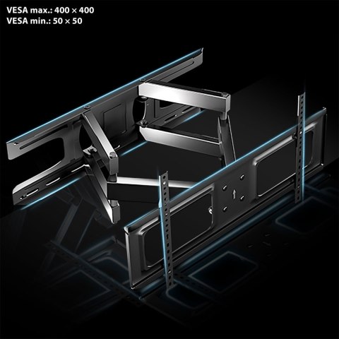 Uchwyt do telewizora 23-60 cali Humberg 45 kg