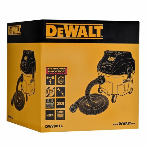 Odkurzacz przemysłowy 30L DWV901L DeWALT Odkurzacz przemysłowy 30L DWV901L DeWALT