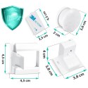 Magnetyczne zabezpieczenie szafek Ricokids 798010 8 szt Magnetyczne zabezpieczenie szafek Ricokids 798010 8 szt