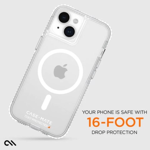 Case-Mate Ultra Tough Plus D3O MagSafe - Etui iPhone 15 Plus (Clear) Case-Mate Ultra Tough Plus D3O MagSafe - Etui iPhone 15 Plus (Clear)