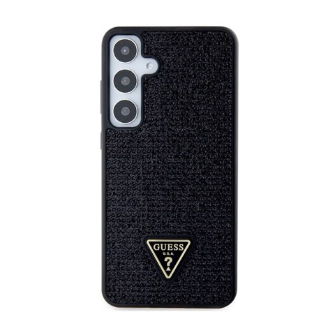 Guess Rhinestone Triangle - Etui Samsung Galaxy S24+ (czarny) Guess Rhinestone Triangle - Etui Samsung Galaxy S24+ (czarny)