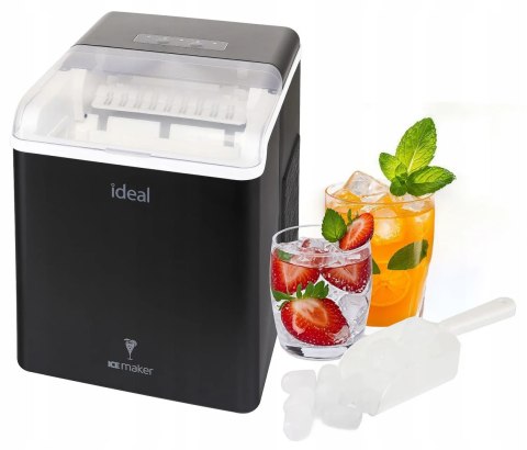 KOSTKARKA do Lodu ELDOM Domowa WYDAJNA Szybka MASZYNA DO KOSTEK 12KG LED