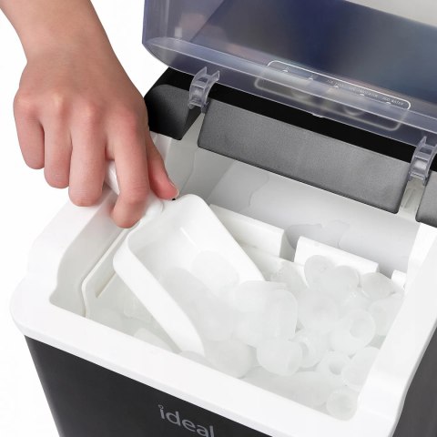 KOSTKARKA do Lodu ELDOM Domowa WYDAJNA Szybka MASZYNA DO KOSTEK 12KG LED