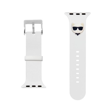 Karl Lagerfeld Silicone Choupette Head - Pasek do Apple Watch 38/40/41 mm (biały) Karl Lagerfeld Silicone Choupette Head - Pasek do Apple Watch 38/40/41 mm (biały)
