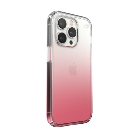 Speck Presidio Perfect-Clear + Ombre - Etui iPhone 14 Pro z powłoką MICROBAN (Clear / Vintage Rose Fade) Speck Presidio Perfect-Clear + Ombre - Etui iPhone 14 Pro z powłoką MICROBAN (Clear / Vintage Rose Fade)