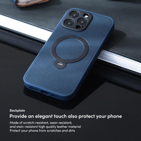 Moshi Kameleon MagSafe - Etui iPhone 16 Pro z funkcją podstawki (Midnight Blue) Moshi Kameleon MagSafe - Etui iPhone 16 Pro z funkcją podstawki (Midnight Blue)