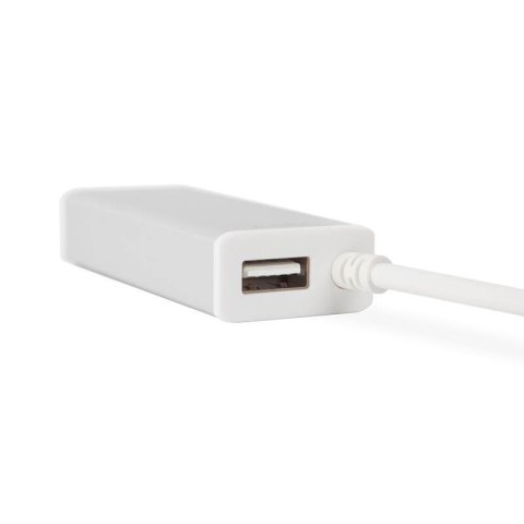 Moshi USB-C to Gigabit Ethernet Adapter - Aluminiowa przejściówka z USB-C na Gigabit Ethernet (srebrny) Moshi USB-C to Gigabit Ethernet Adapter - Aluminiowa przejściówka z USB-C na Gigabit Ethernet (srebrny)