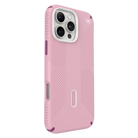 Speck Presidio2 Grip ClickLock & MagSafe - Etui iPhone 16 Pro Max (Wednesday Pink / Boysenberry Purple / White) Speck Presidio2 Grip ClickLock & MagSafe - Etui iPhone 16 Pro Max (Wednesday Pink / Boysenberry Purple / White)