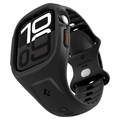Spigen Liquid Air Pro - Pasek z obudową do Apple Watch 10 46 mm (Matte Black) Spigen Liquid Air Pro - Pasek z obudową do Apple Watch 10 46 mm (Matte Black)