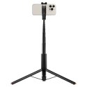 Spigen S541W Bluetooth Selfie Stick Tripod - Statyw na smartfon / uchwyt selfie stick (Black)