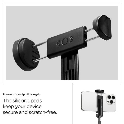 Spigen S541W Bluetooth Selfie Stick Tripod - Statyw na smartfon / uchwyt selfie stick (Black) Spigen S541W Bluetooth Selfie Stick Tripod - Statyw na smartfon / uchwyt selfie stick (Black)